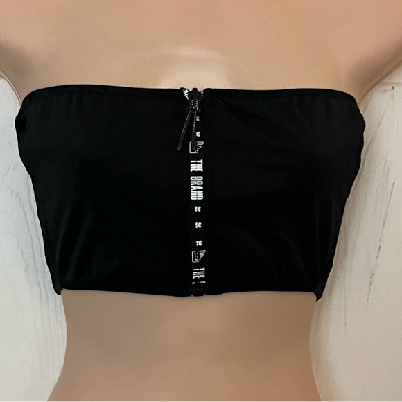 LF The Brand Black Bandeau Tube Top M - Picture 4 of 10